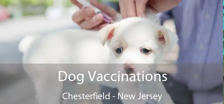 Dog Vaccinations Chesterfield - New Jersey